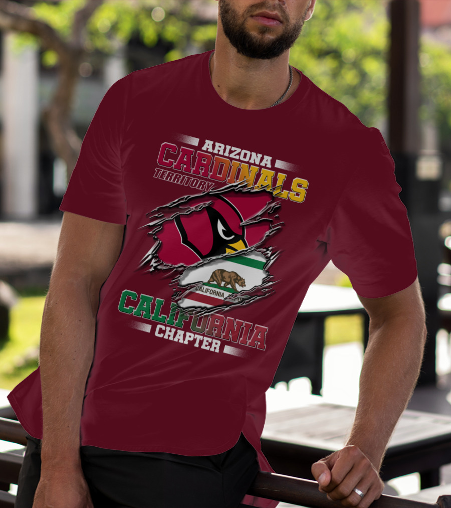 Arizona Cardinals Territory California Chapter T-Shirt
