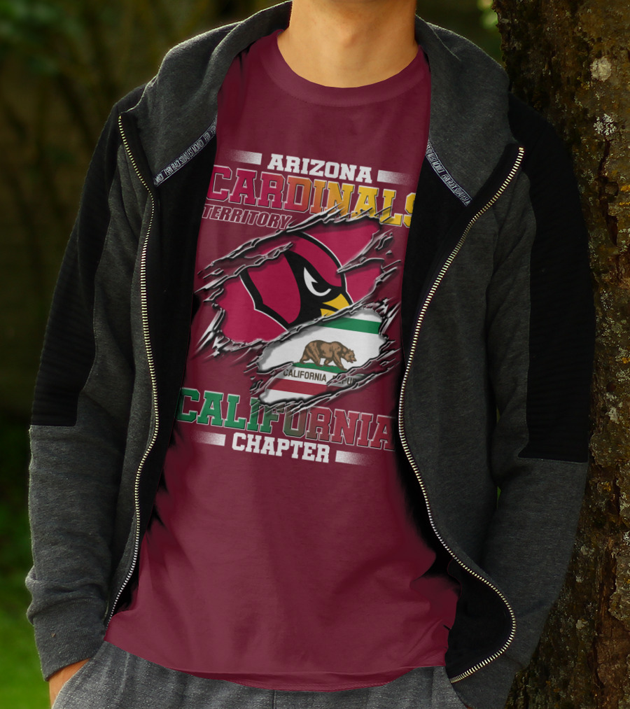 Arizona Cardinals Territory California Chapter T-Shirt