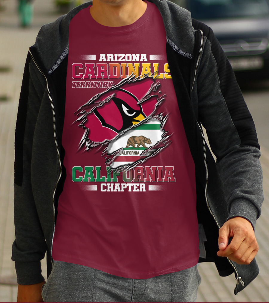 Arizona Cardinals Territory California Chapter T-Shirt