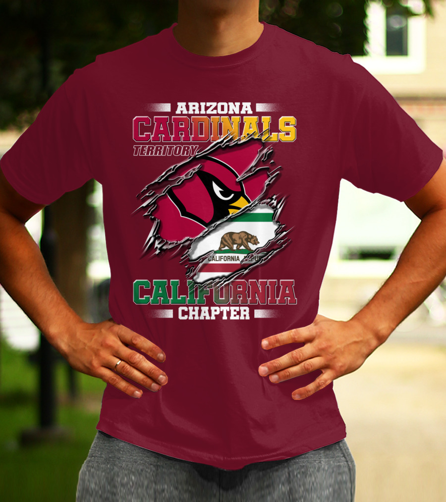 Arizona Cardinals Territory California Chapter T-Shirt