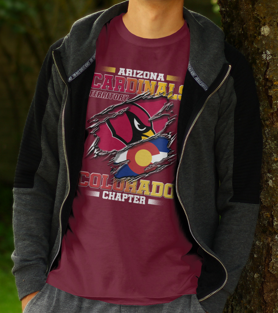 Arizona Cardinals Territory Colorado Chapter T-Shirt