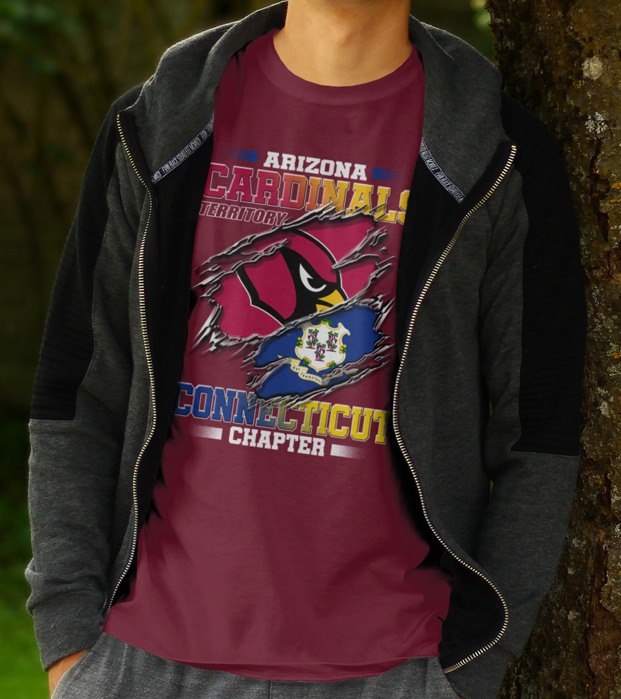 Arizona Cardinals Territory Connecticut Chapter T-Shirt
