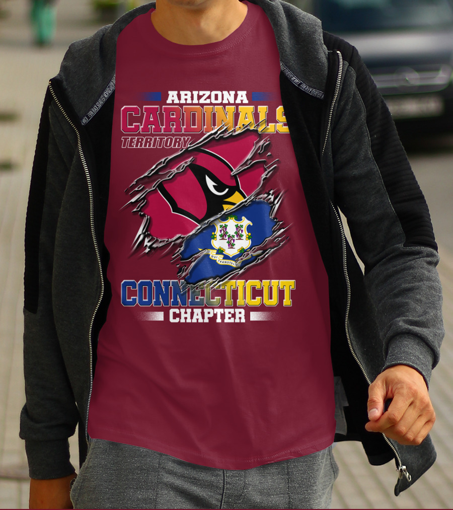 Arizona Cardinals Territory Connecticut Chapter T-Shirt