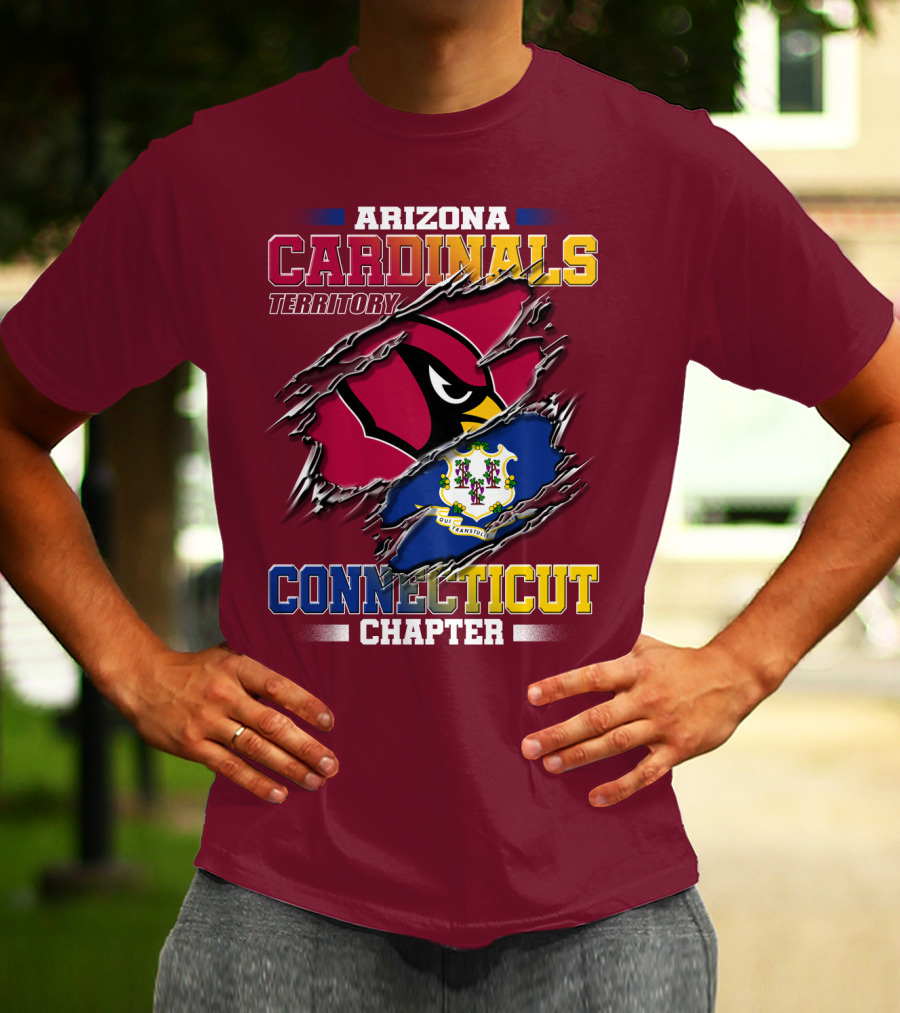 Arizona Cardinals Territory Connecticut Chapter T-Shirt