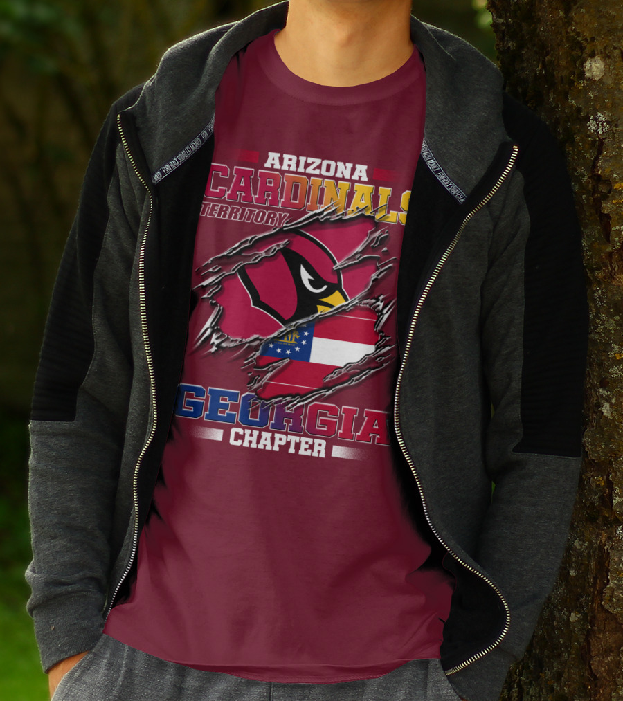 Arizona Cardinals Territory Georgia Chapter T-Shirt
