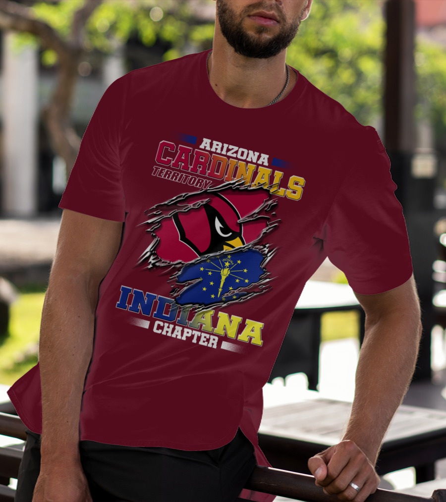 Arizona Cardinals Territory Indiana Chapter T-Shirt