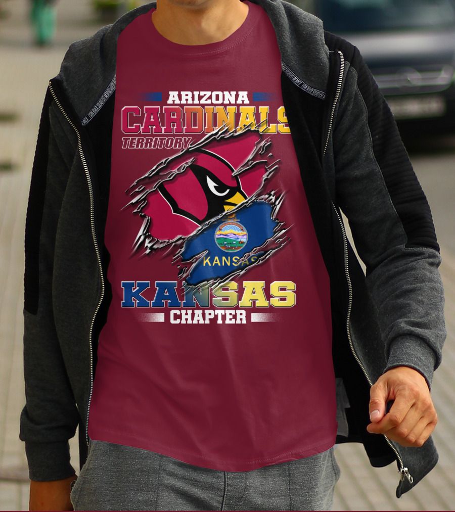Arizona Cardinals Territory Kansas Chapter T-Shirt