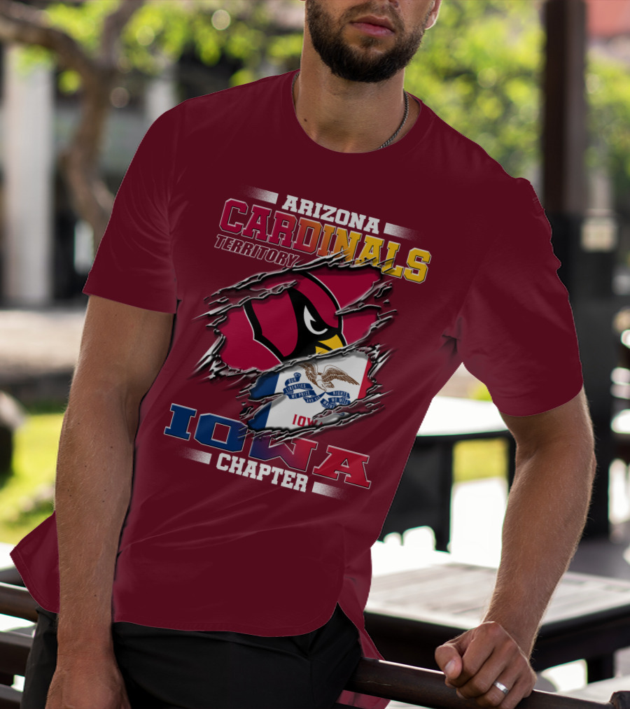 Arizona Cardinals Territory Iowa Chapter T-Shirt