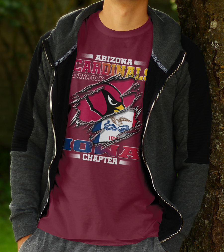 Arizona Cardinals Territory Iowa Chapter T-Shirt