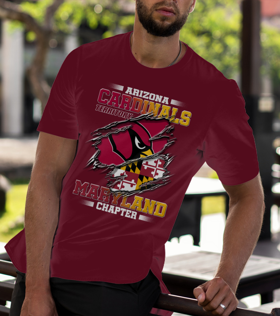 Arizona Cardinals Territory Maryland Chapter T-Shirt