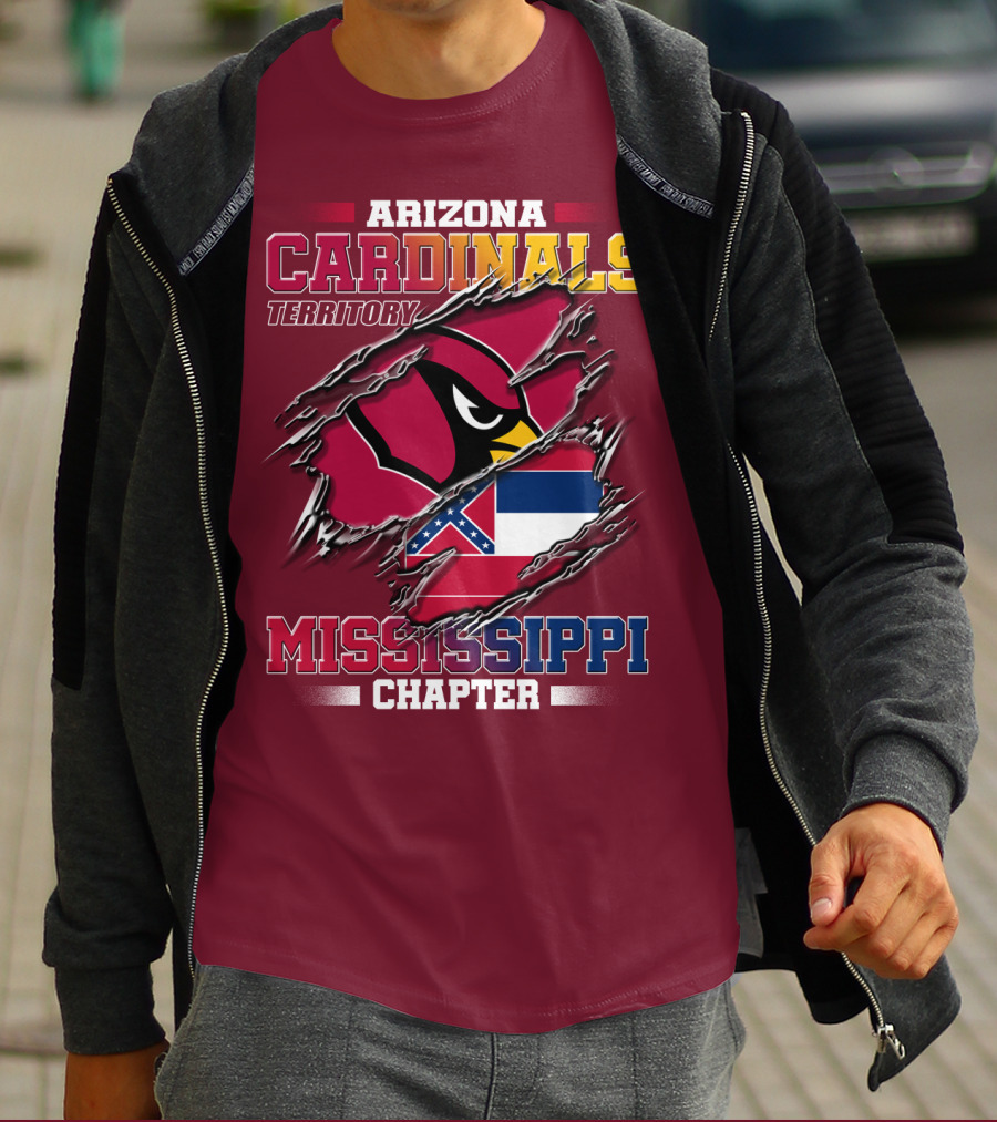 Arizona Cardinals Territory Mississippi Chapter T-Shirt