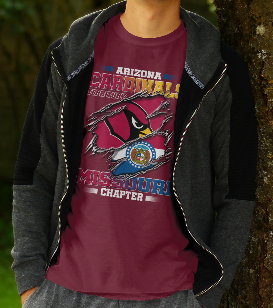 Arizona Cardinals Territory Missouri Chapter T-Shirt