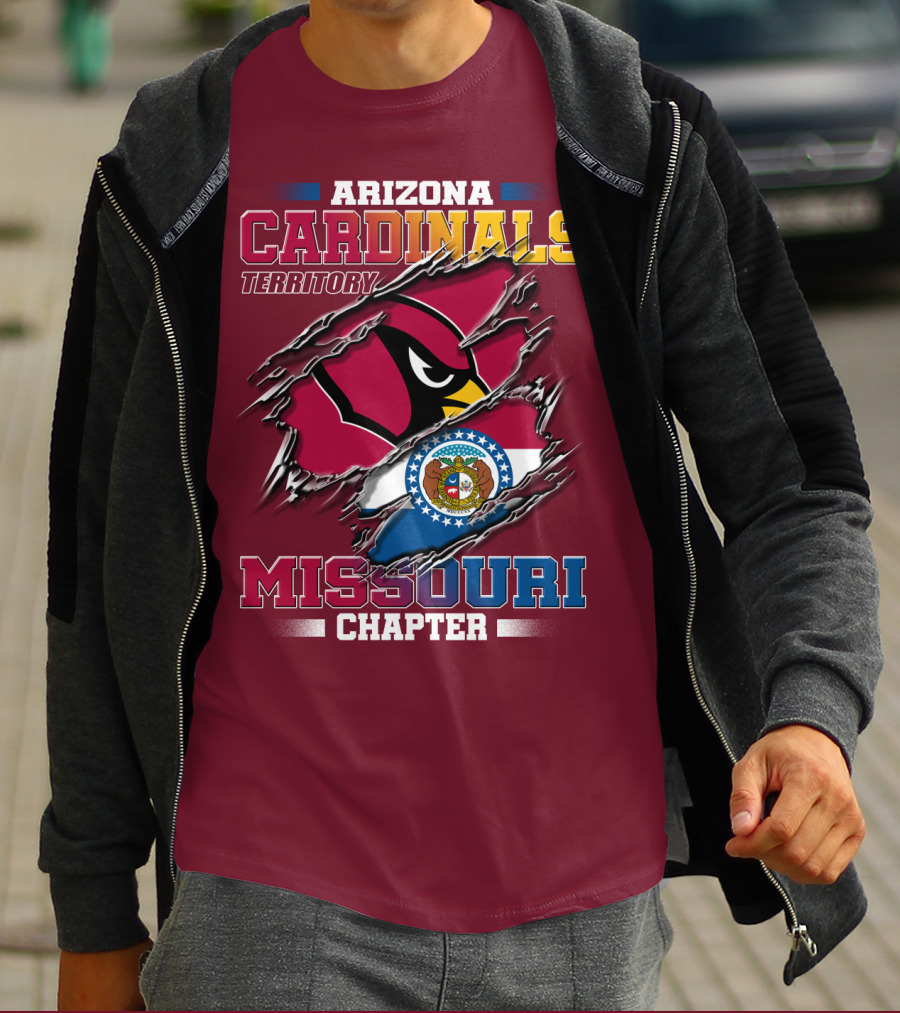 Arizona Cardinals Territory Missouri Chapter T-Shirt