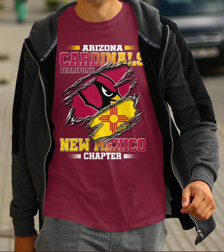 Arizona Cardinals Territory New Mexico Chapter T-Shirt