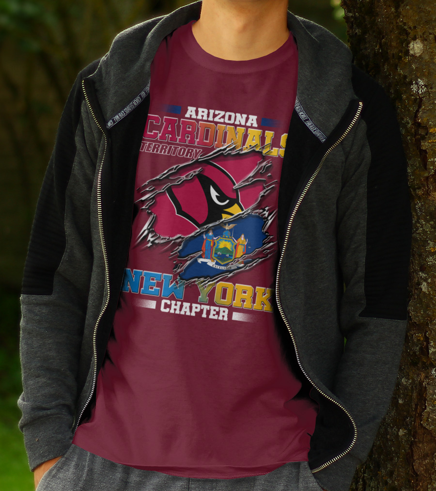Arizona Cardinals Territory New York Chapter T-Shirt
