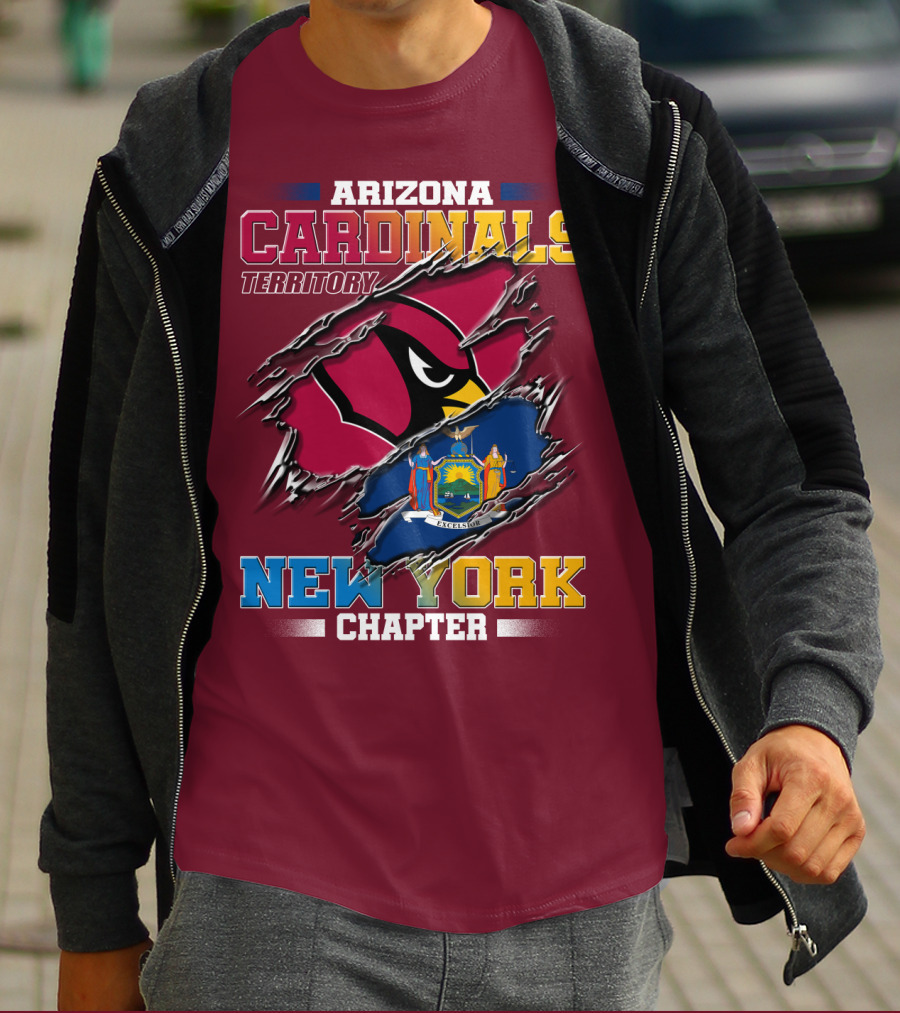 Arizona Cardinals Territory New York Chapter T-Shirt