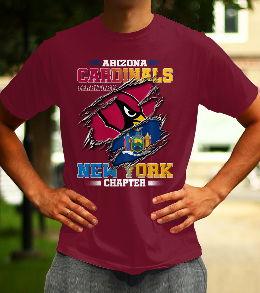 Arizona Cardinals Territory New York Chapter T-Shirt
