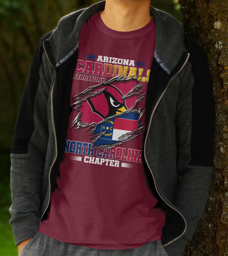 Arizona Cardinals Territory North Carolina Chapter T-Shirt