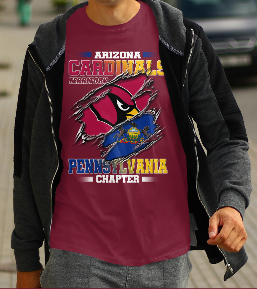 Arizona Cardinals Territory Pennsylvania Chapter T-Shirt