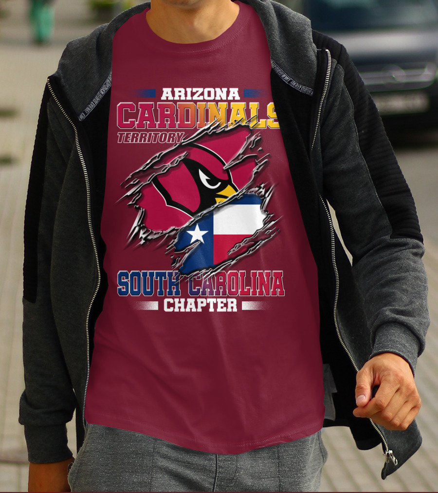 Arizona Cardinals Territory South Carolina Chapter T-Shirt