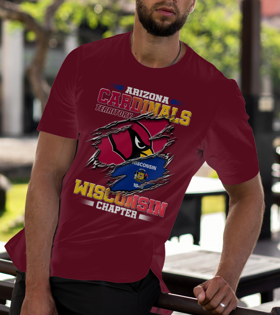 Arizona Cardinals Territory Wisconsin Chapter T-Shirt