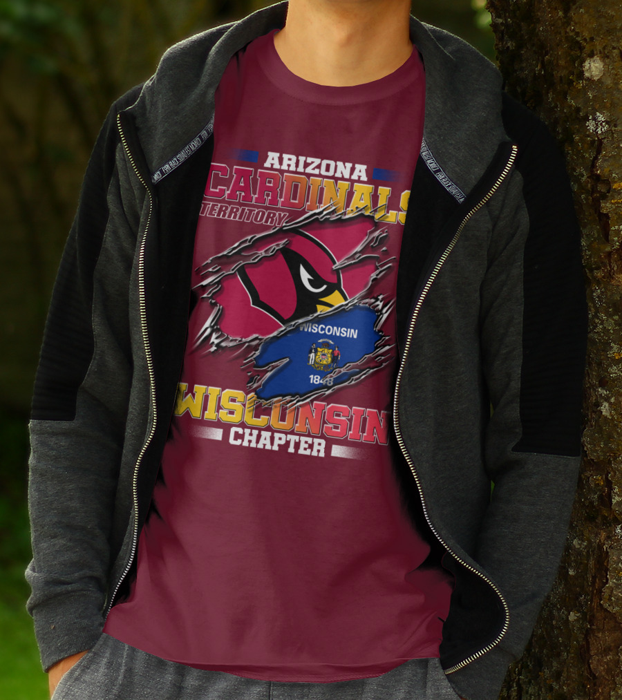 Arizona Cardinals Territory Wisconsin Chapter T-Shirt