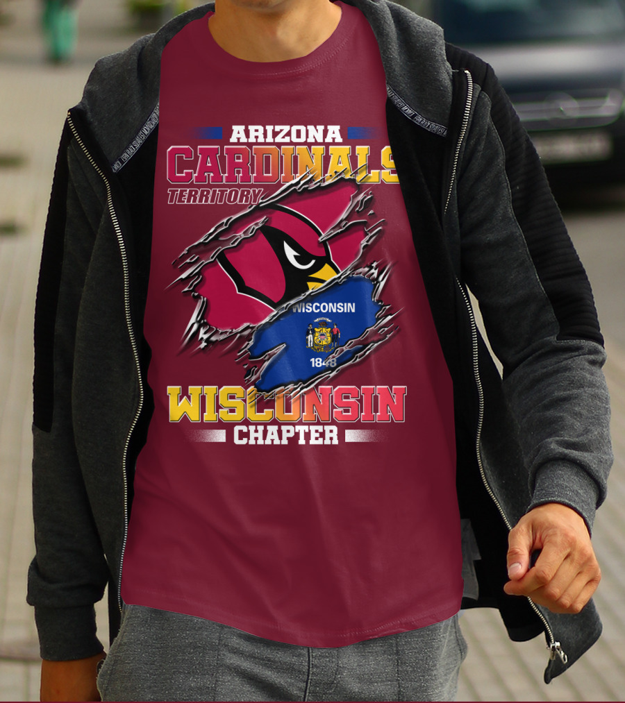 Arizona Cardinals Territory Wisconsin Chapter T-Shirt