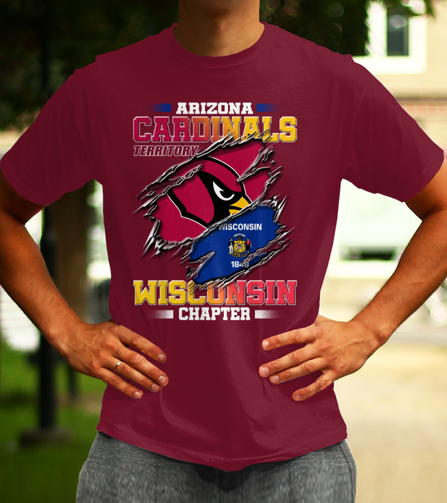 Arizona Cardinals Territory Wisconsin Chapter T-Shirt