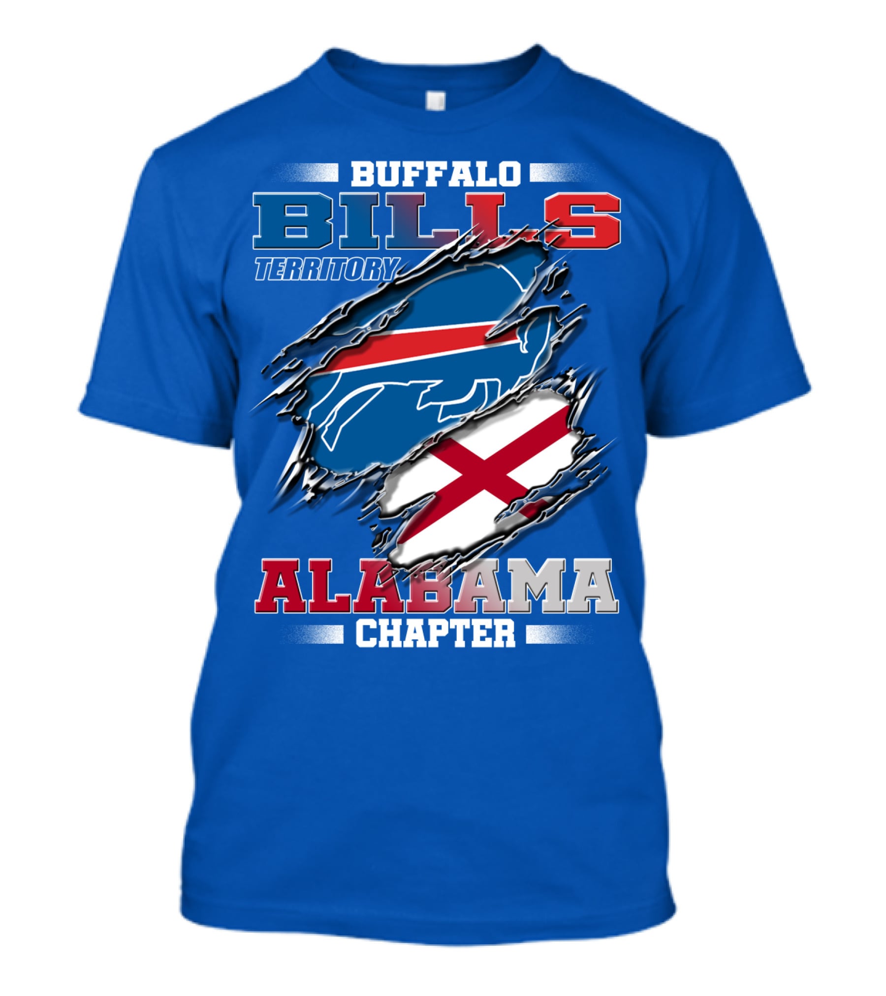 Buffalo Bills Territory Alabama Chapter T-Shirt