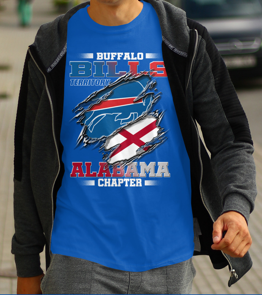 Buffalo Bills Territory Alabama Chapter T-Shirt