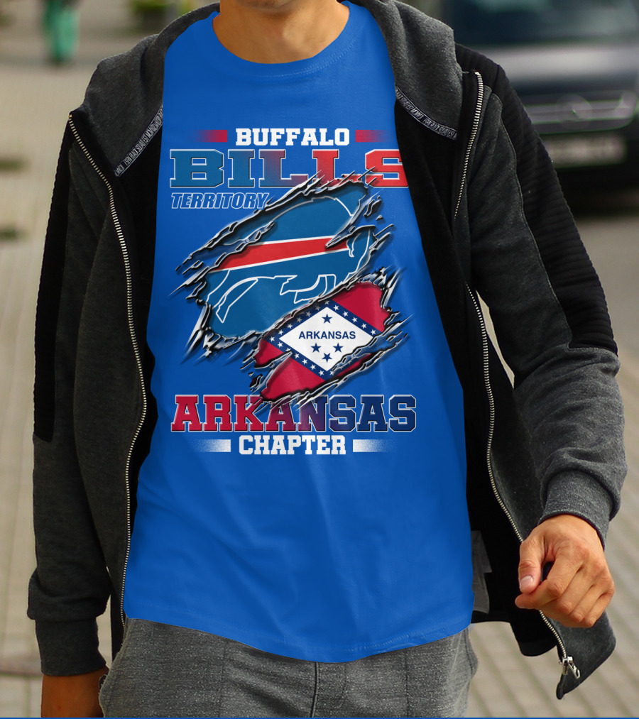Buffalo Bills Territory Arkansas Chapter T-Shirt