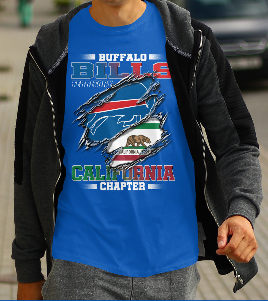 Buffalo Bills Territory California Chapter T-Shirt