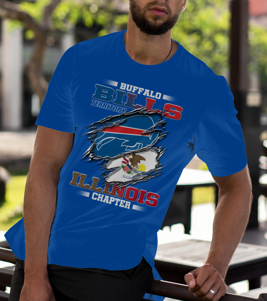 Buffalo Bills Territory Illinois Chapter T-Shirt