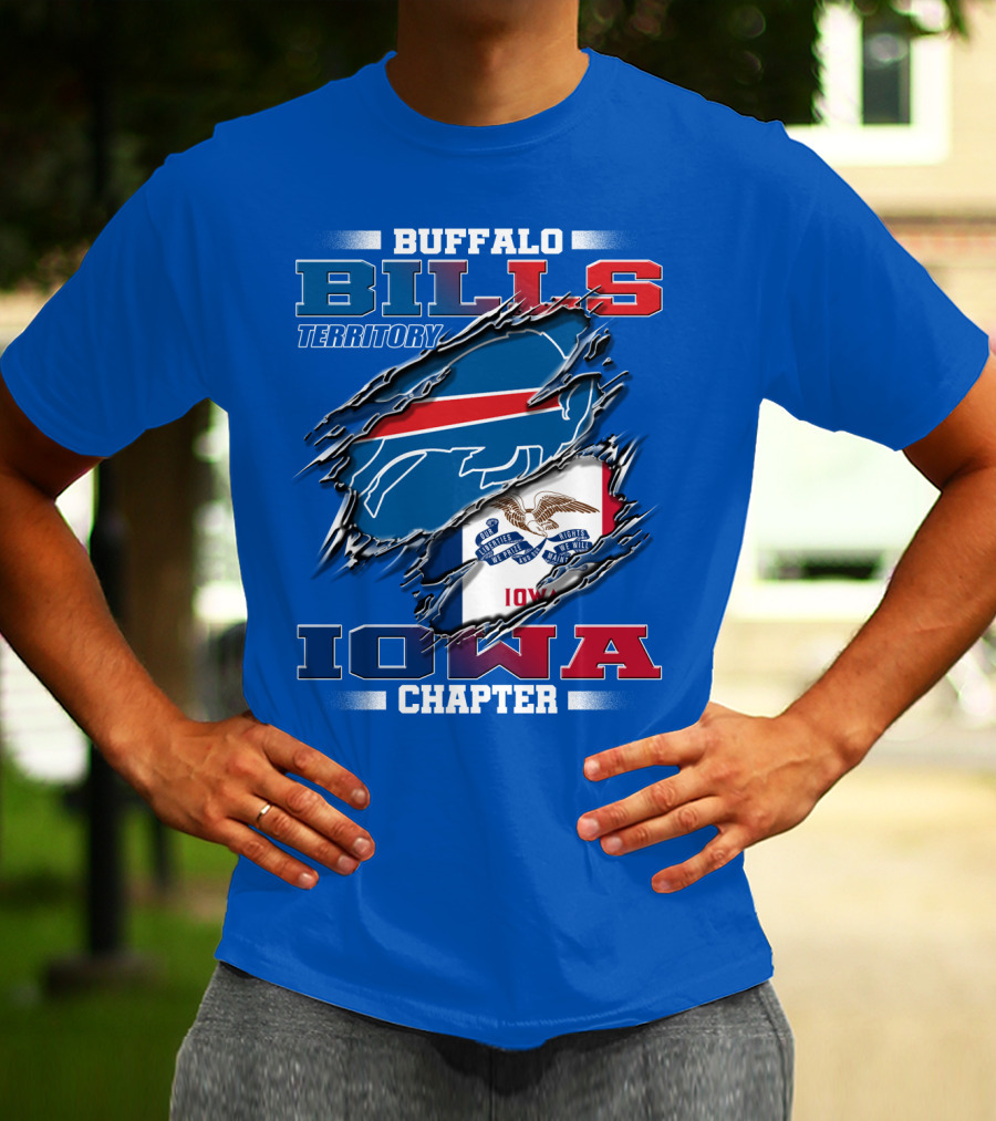 Buffalo Bills Territory Iowa Chapter T-Shirt