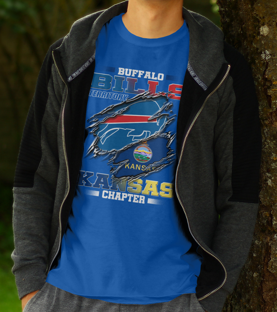 Buffalo Bills Territory Kansas Chapter T-Shirt