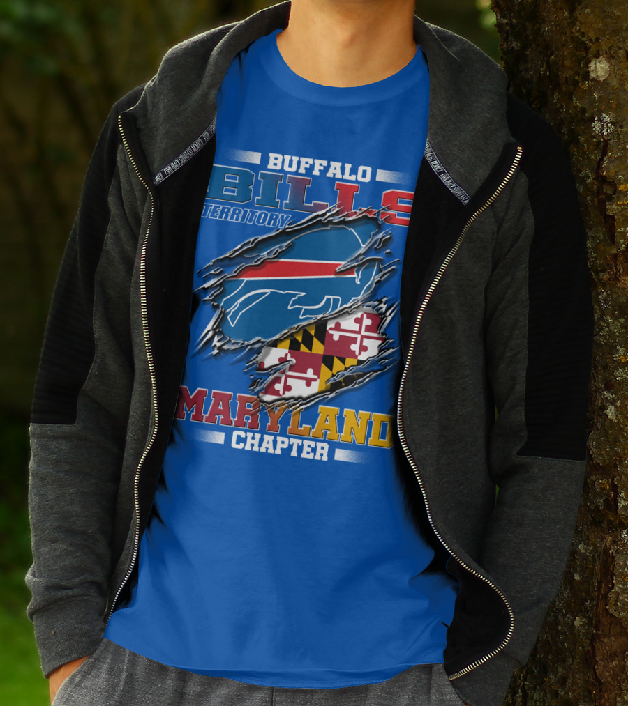 BUFFALO BILLS TERRITORY MARYLAND CHAPTER T-Shirt