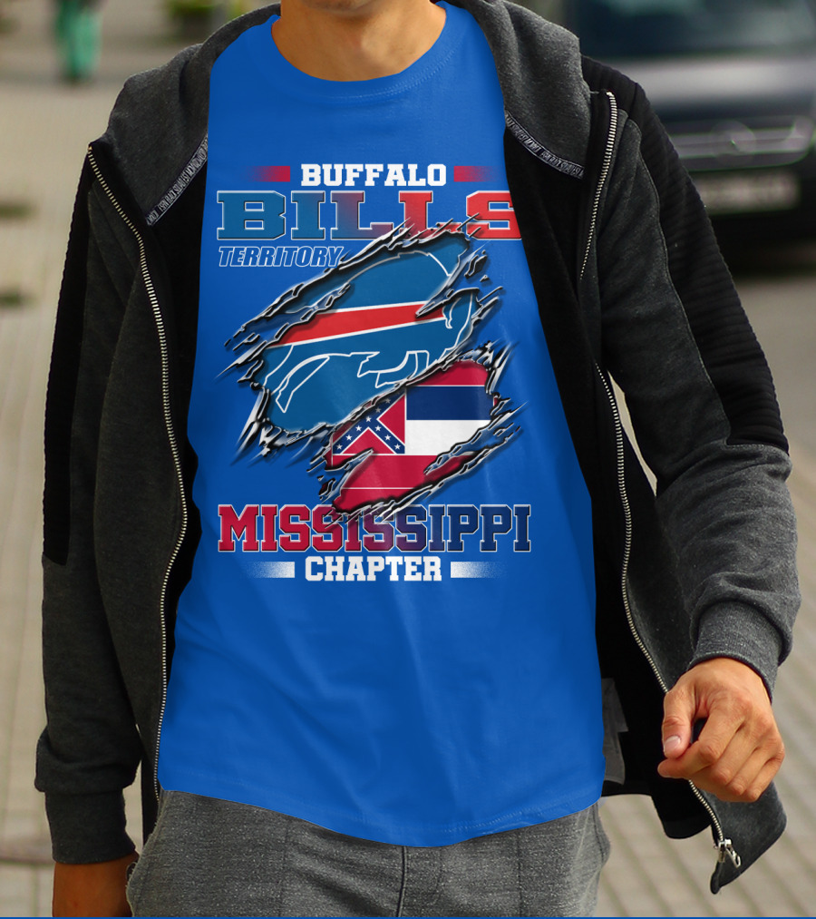 Buffalo Bills Territory Mississippi Chapter T-Shirt