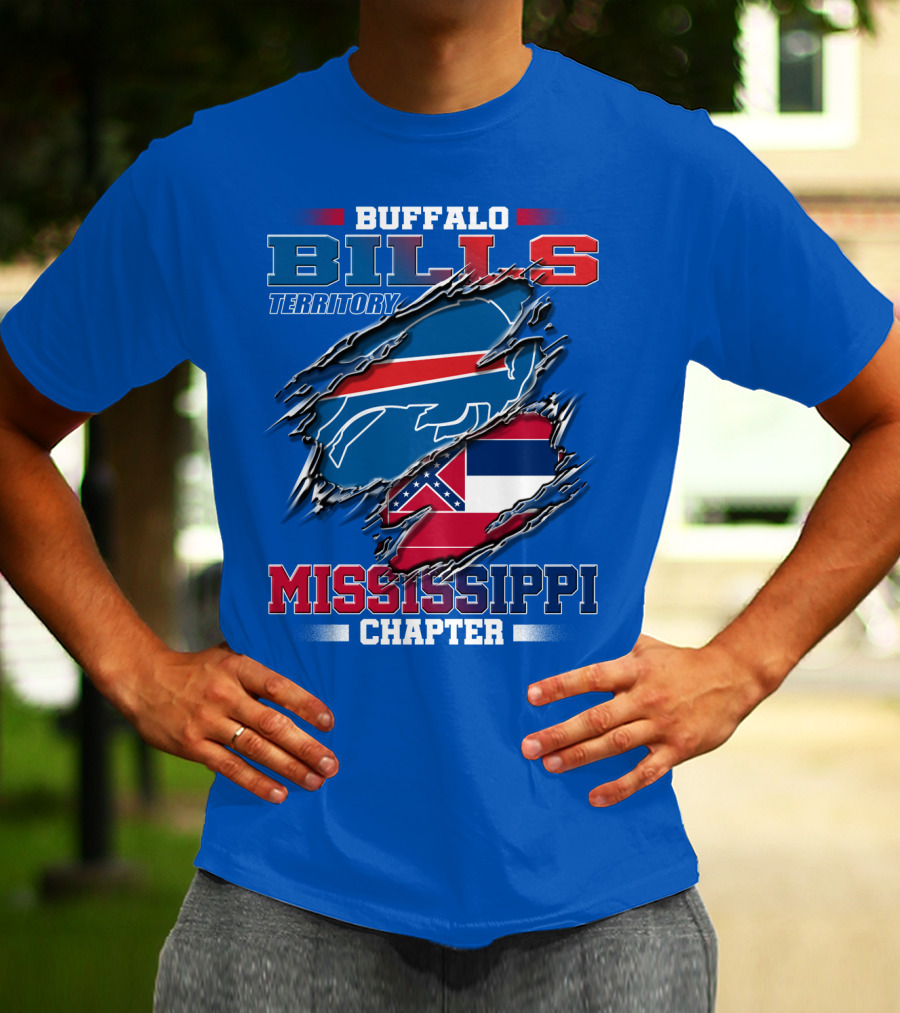 Buffalo Bills Territory Mississippi Chapter T-Shirt