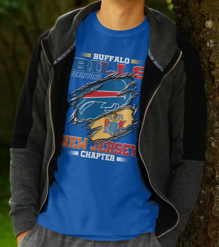 Buffalo Bills Territory New Jersey Chapter T-Shirt