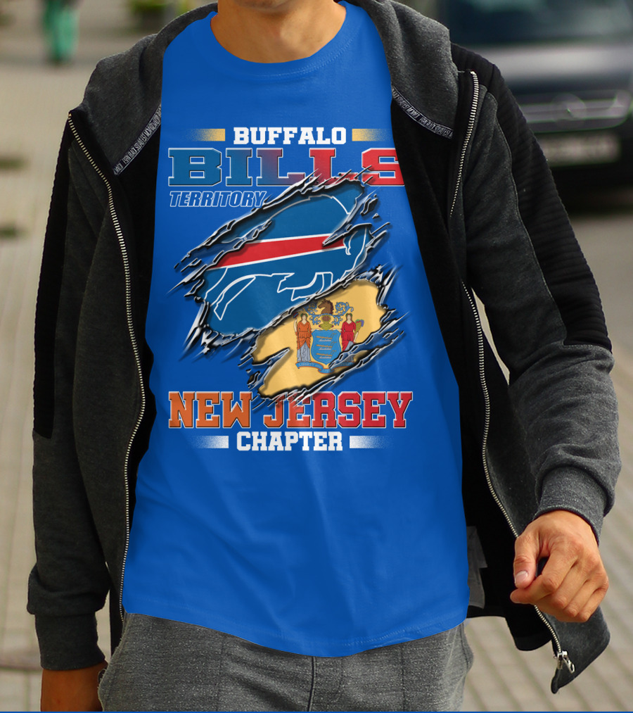 Buffalo Bills Territory New Jersey Chapter T-Shirt