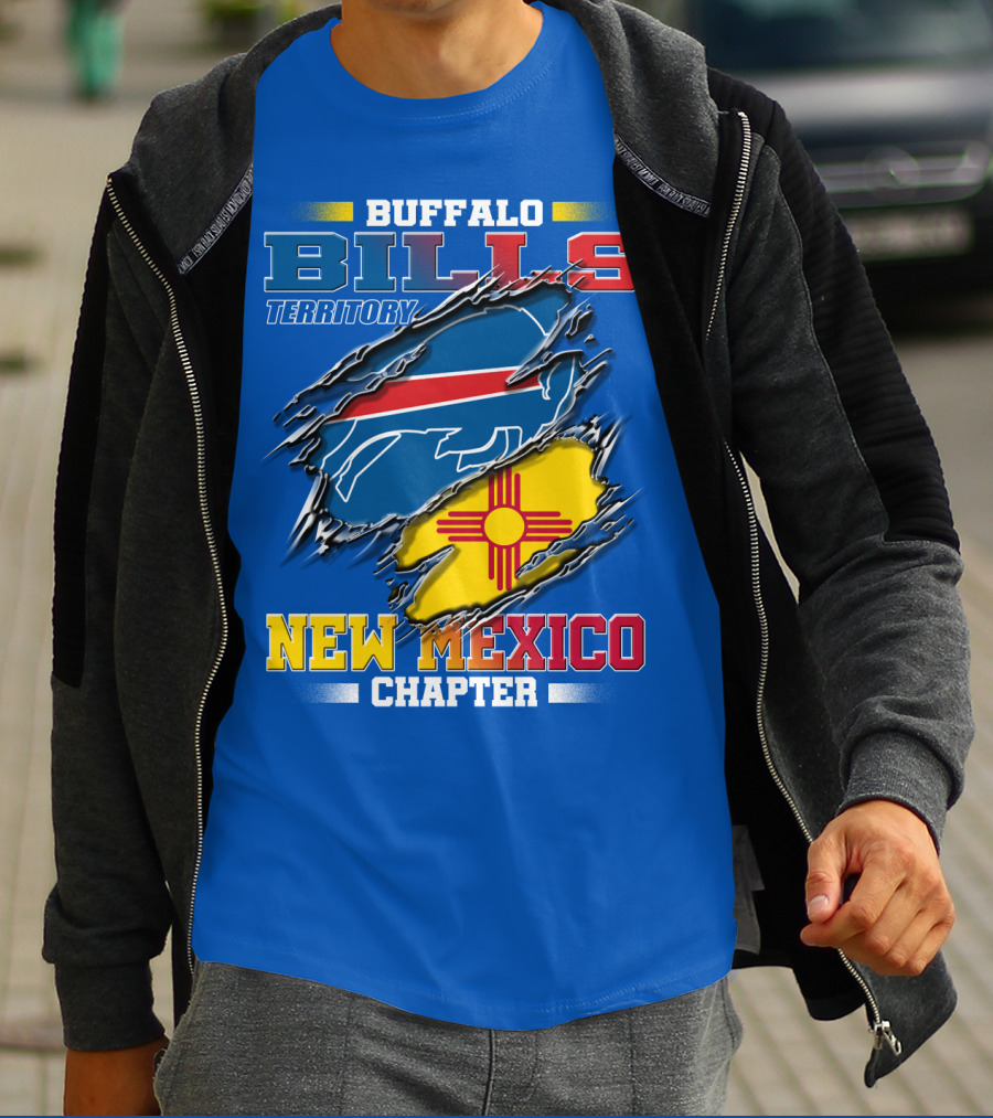 Buffalo Bills Territory New Mexico Chapter T-Shirt