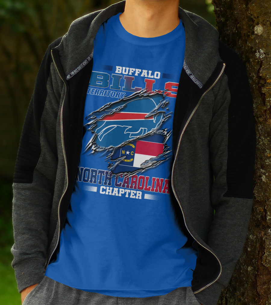 Buffalo Bills Territory North Carolina Chapter T-Shirt