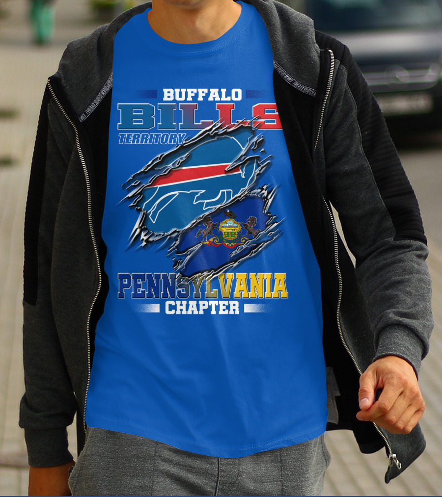 Buffalo Bills Territory Pennsylvania Chapter T-Shirt