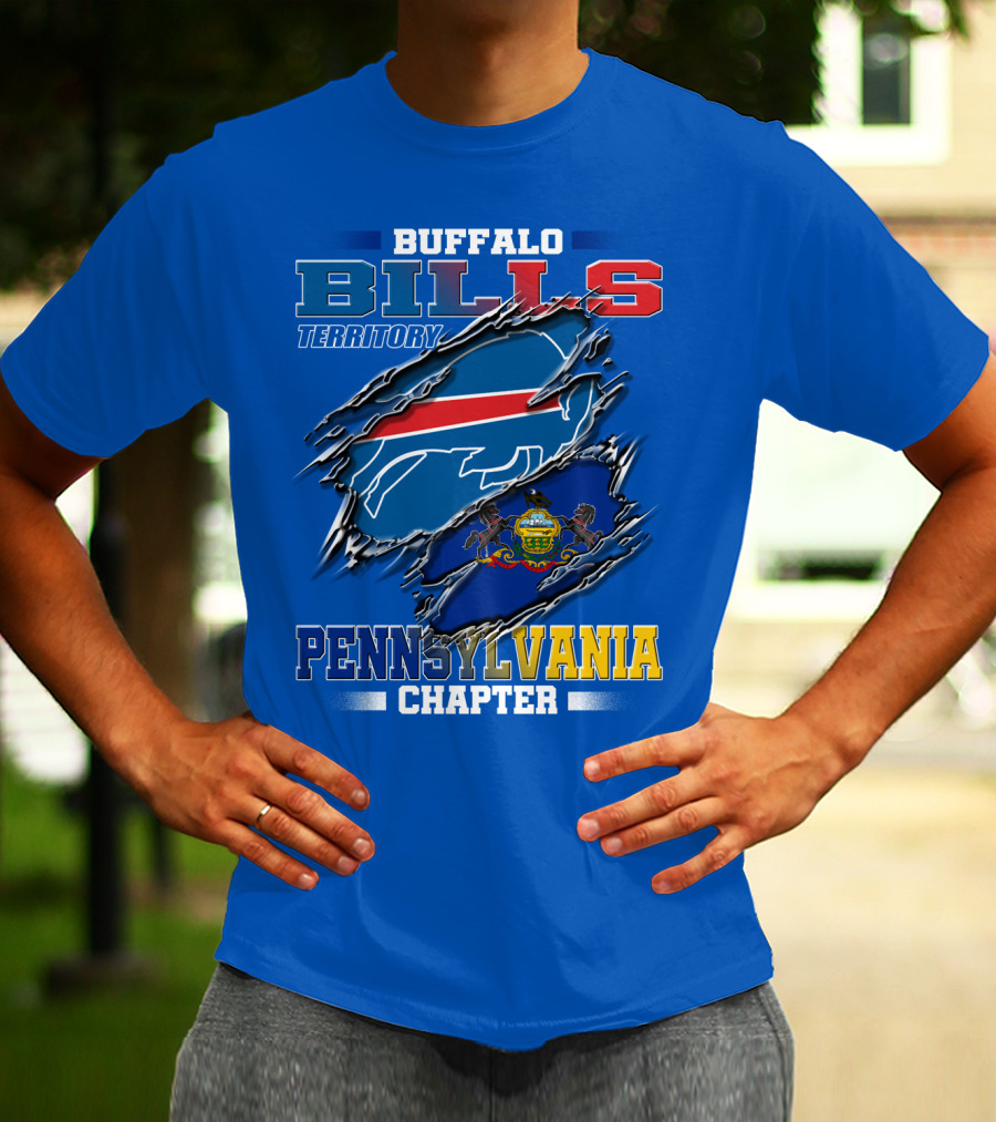 Buffalo Bills Territory Pennsylvania Chapter T-Shirt