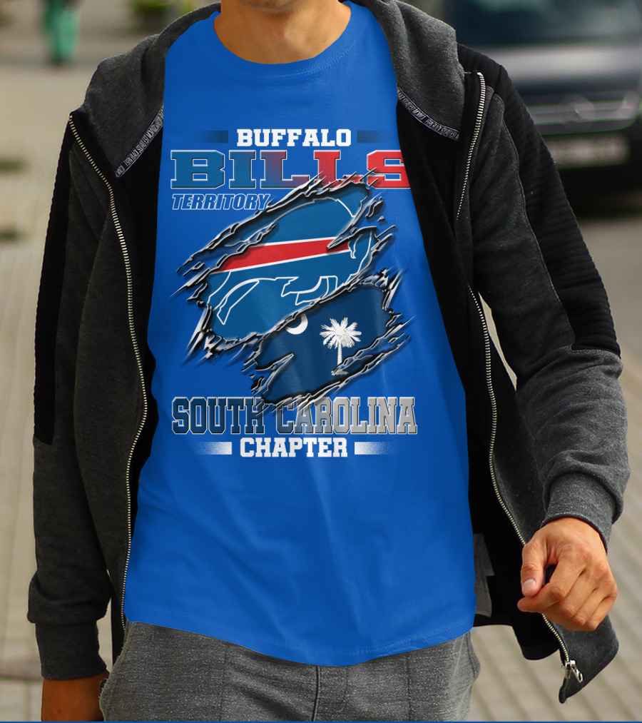 Buffalo Bills Territory South Carolina Chapter T-Shirt