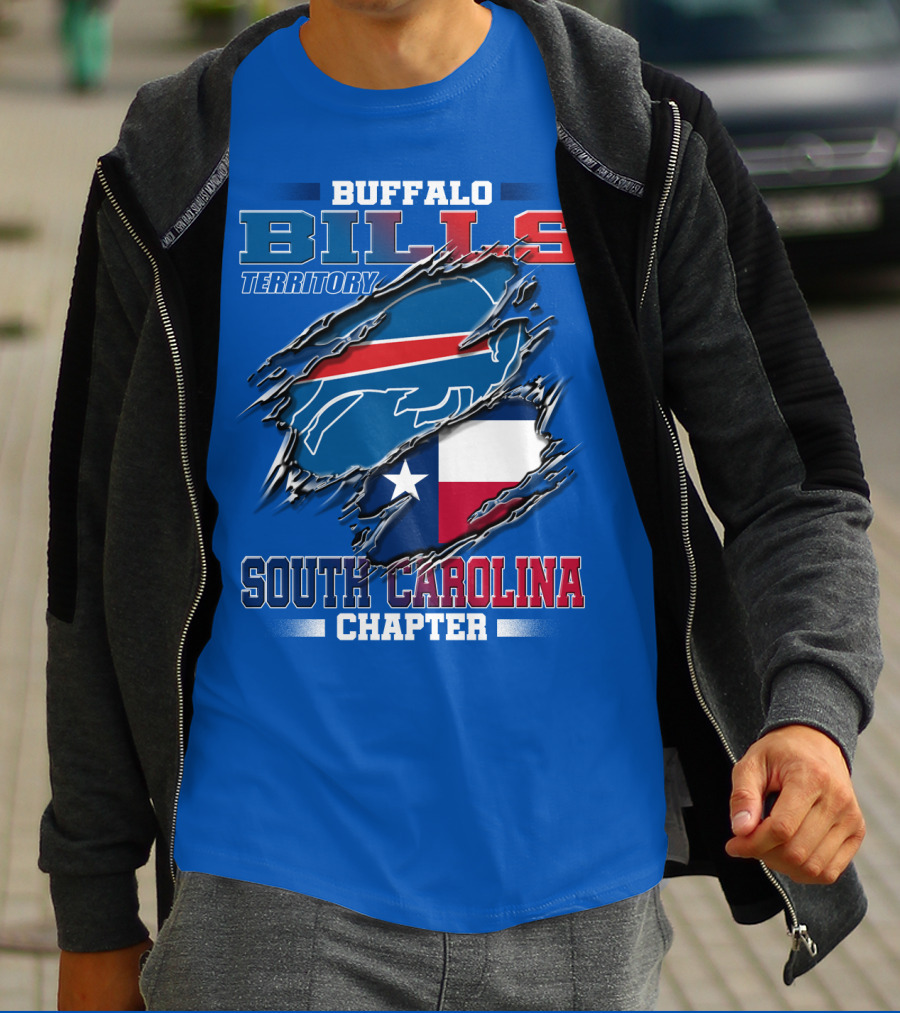 Buffalo Bills Territory South Carolina Chapter T-Shirt