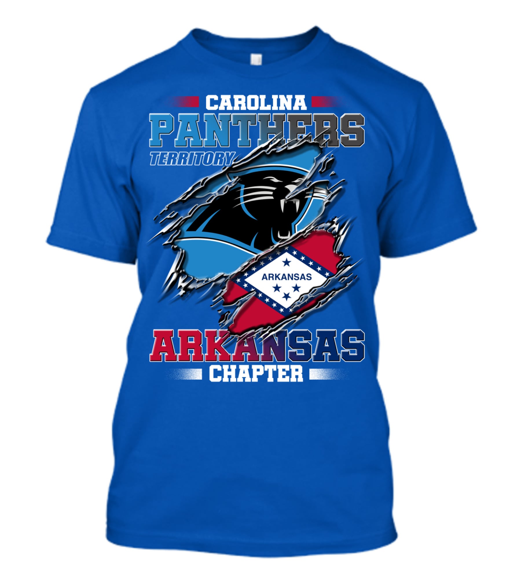 Carolina Panthers Territory Arkansas Chapter T-Shirt