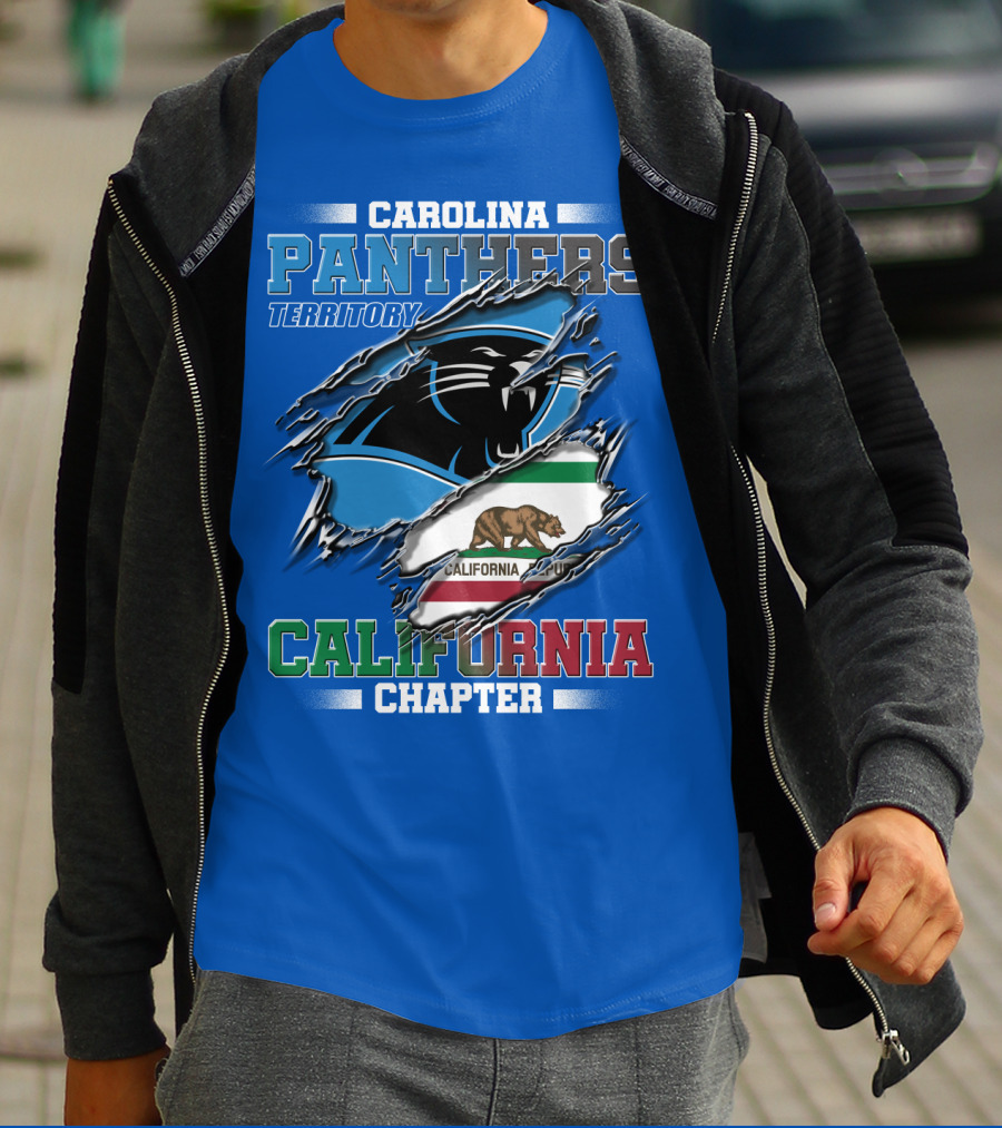 Carolina Panthers Territory California Chapter T-Shirt