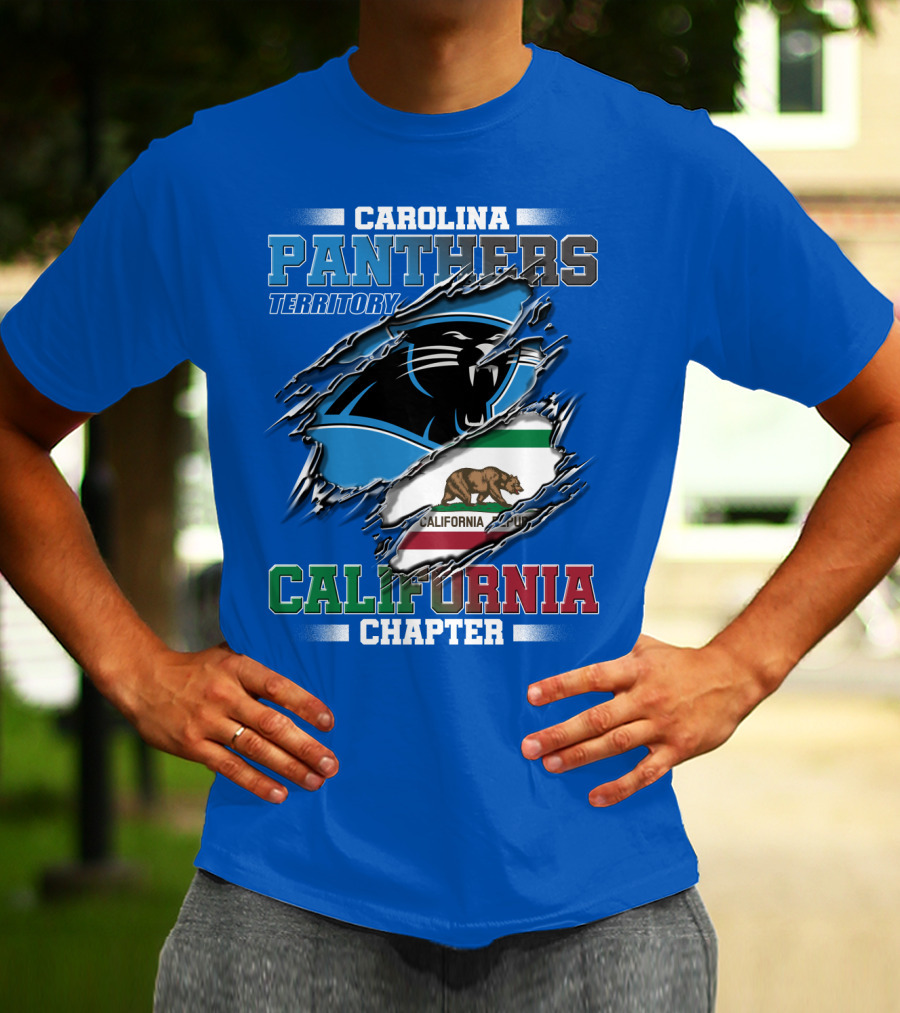 Carolina Panthers Territory California Chapter T-Shirt