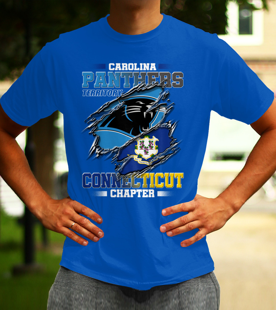 CAROLINA PANTHERS TERRITORY CONNECTICUT CHAPTER T-Shirt